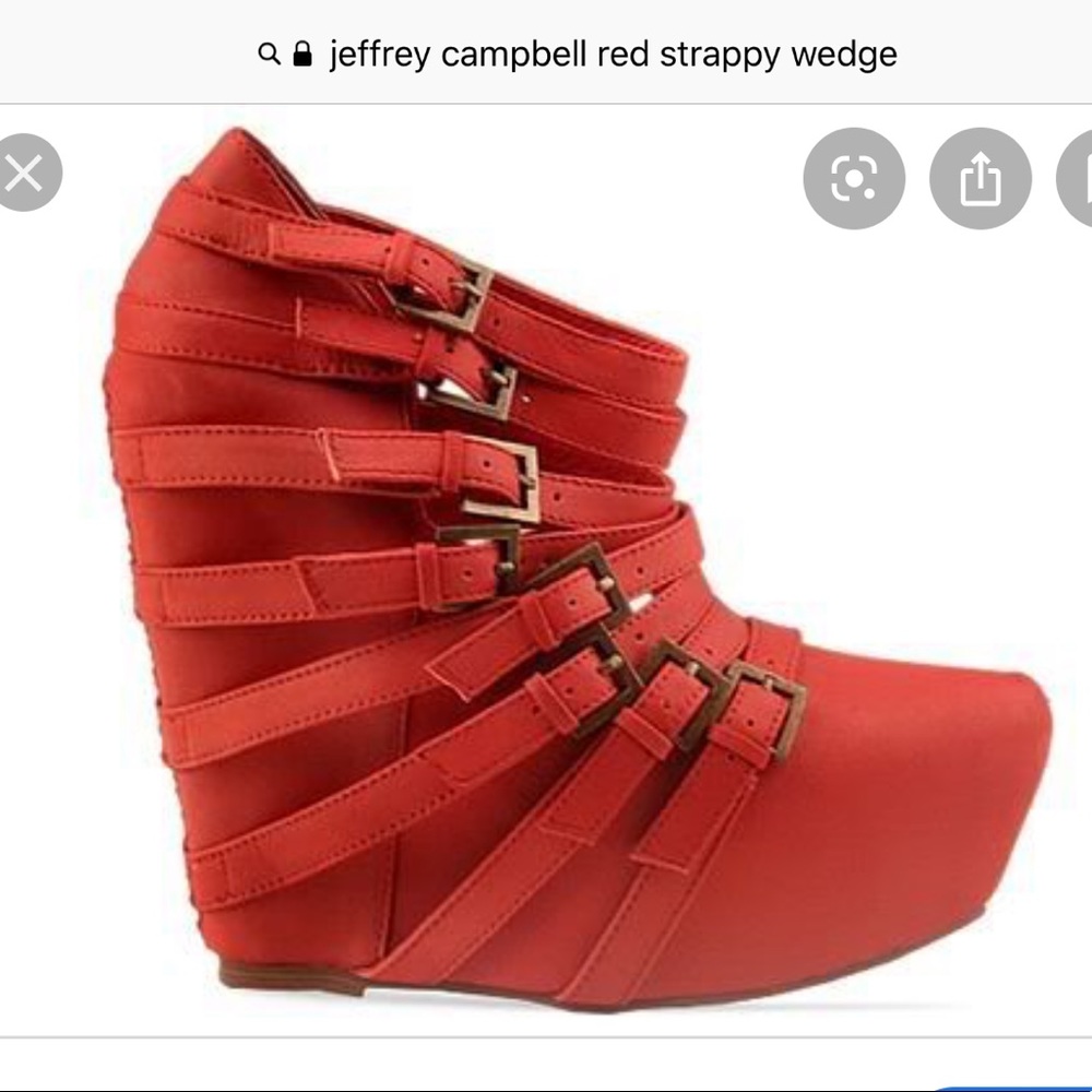 Jeffrey Campbell platform wedge